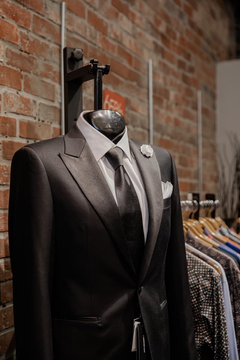 Bespoke suit background